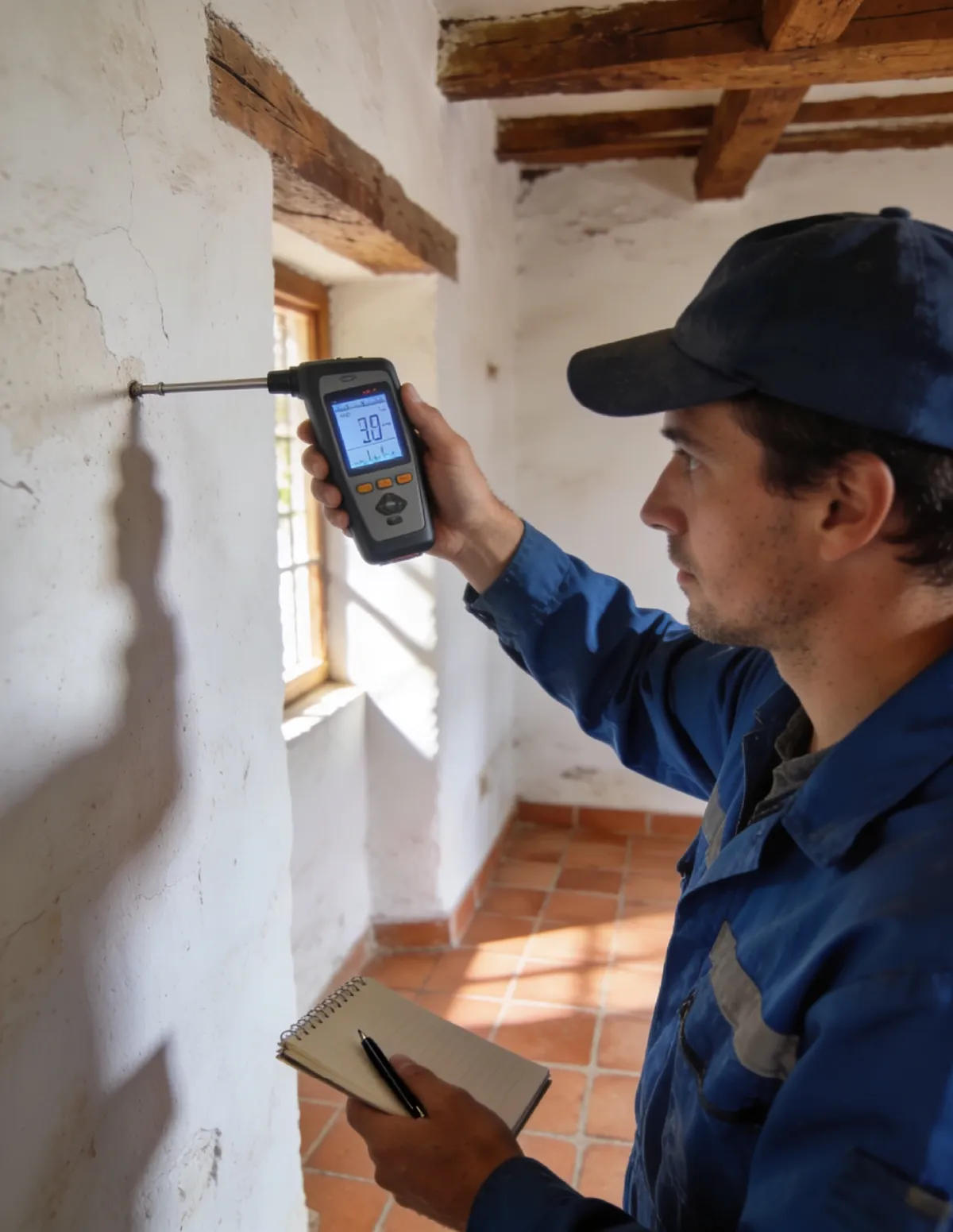 Revisión técnica de humedades en una vivienda de La Rioja